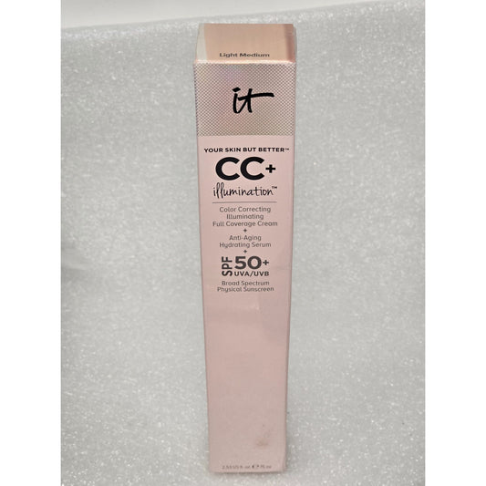 It CC+ Illumination Color Correcting Full Coverage Cream SPF 50+ Light Medium