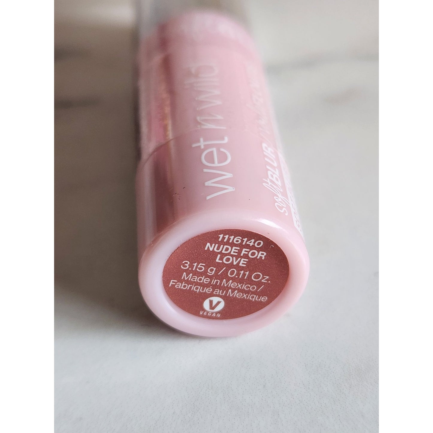Wet N Wild Silk Blur Lipstick Nude For Love 3.15g Vegan Formula