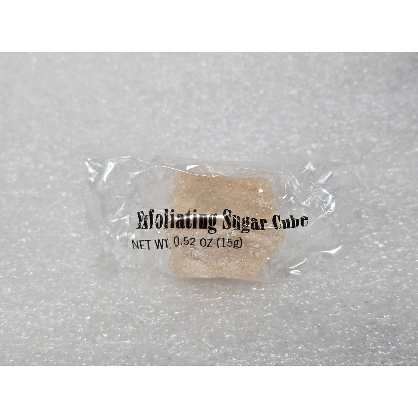 Exfoliating Sugar Cube 0.52 Oz Single-Use Skin Scrub For Smooth & Soft Skin