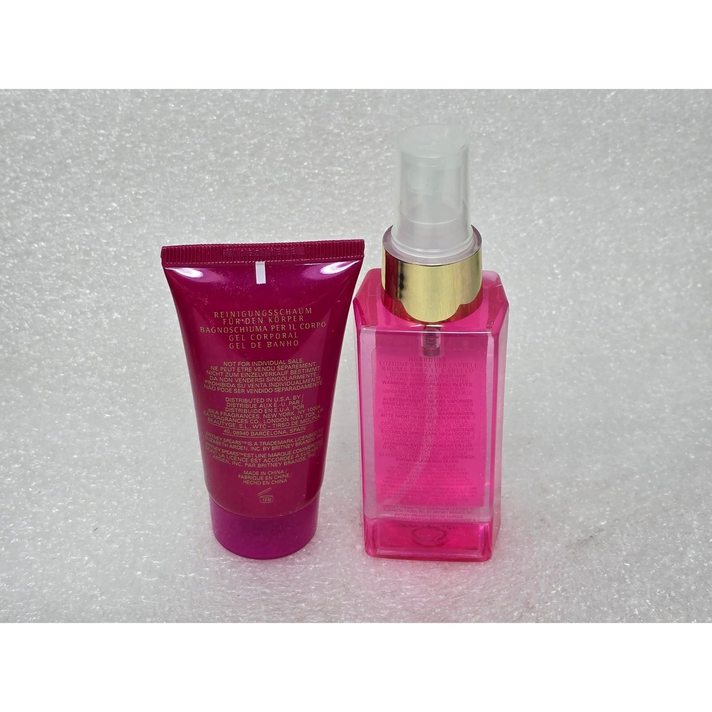 Fantasy Britney Spears Body Wash & Hair Fragrance Mist Set 1.7 Fl Oz & 3.4 Fl Oz