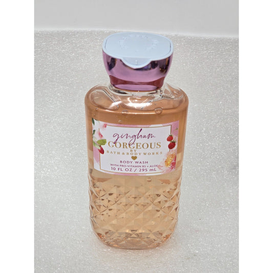 Bath & Body Works Gingham Gorgeous Body Wash With Vitamin E & Aloe 10 Fl Oz