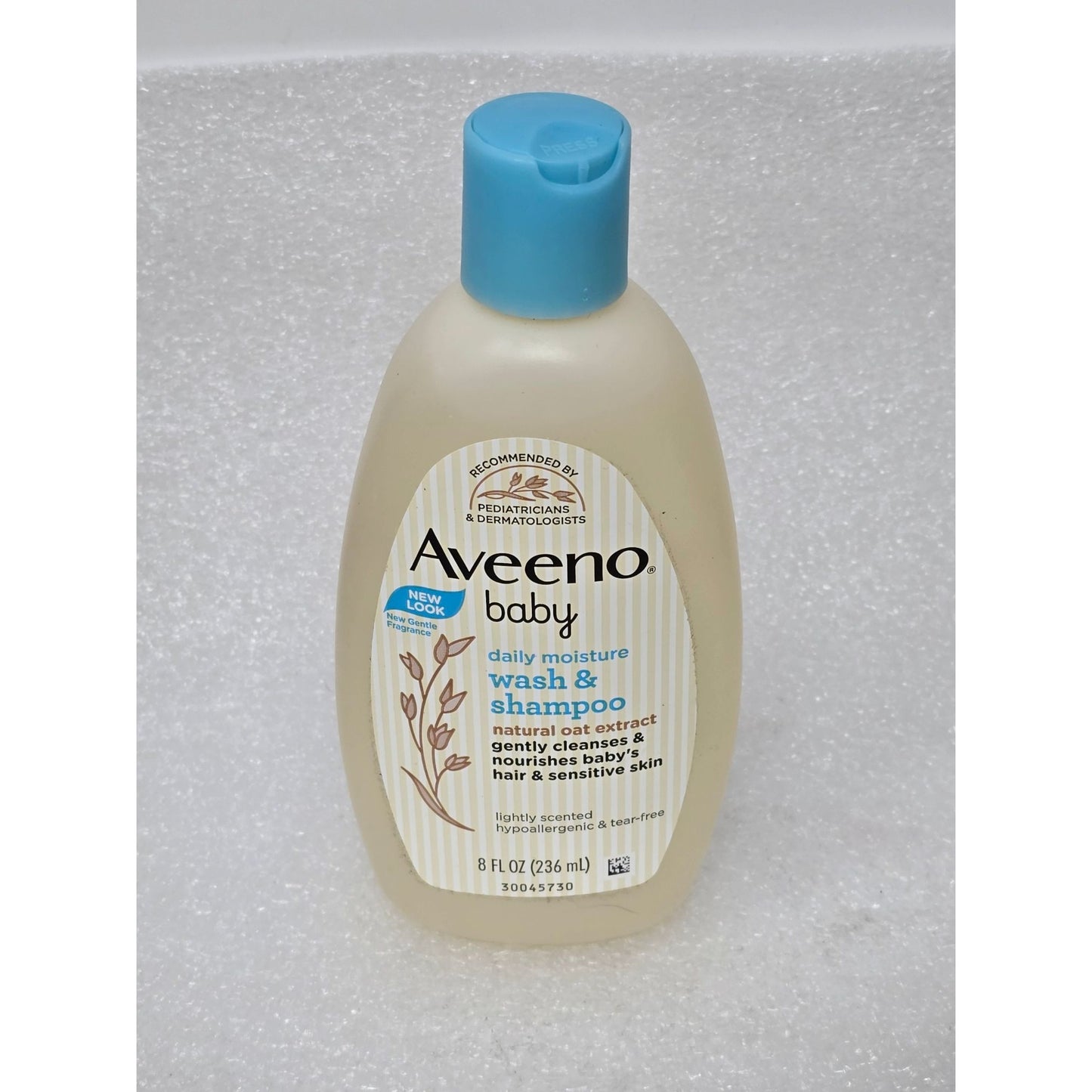 Aveeno Baby Daily Moisture Wash & Shampoo Natural Oat Extract Gentle