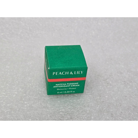 Peach & Lily Matcha Pudding Antioxidant Cream .20 oz Travel Size