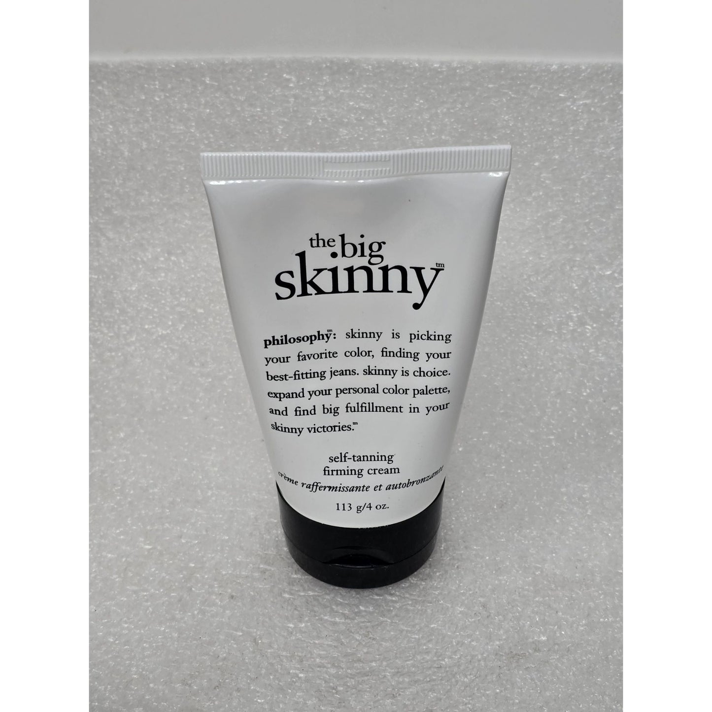 The Big Skinny Self-Tanning Firming Cream 4 Oz By Philosophy