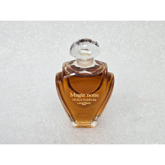 Vintage Lancôme Magie Noire Huile Parfum Perfume 1 Fl Oz 30ml Glass Bottle