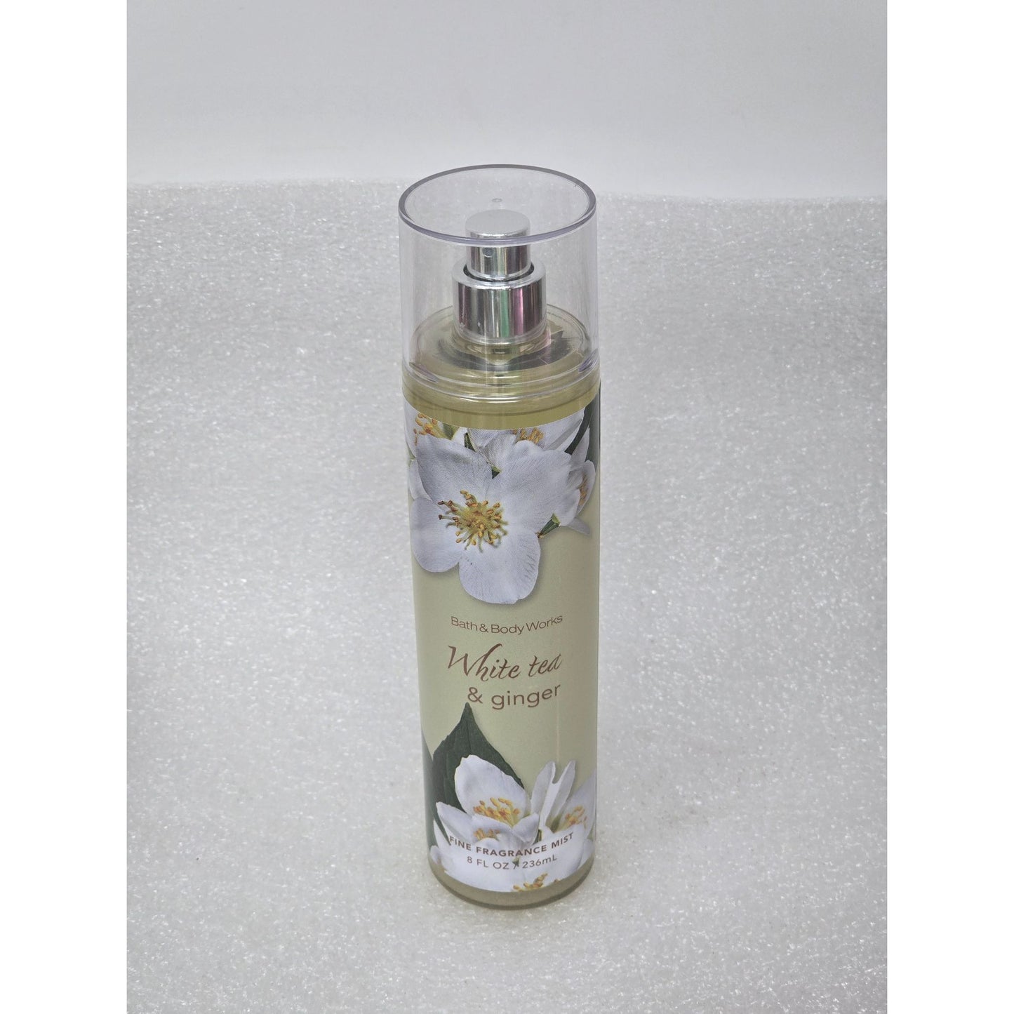 Bath & Body Works White Tea & Ginger Fine Fragrance Body Mist Spray 8 oz