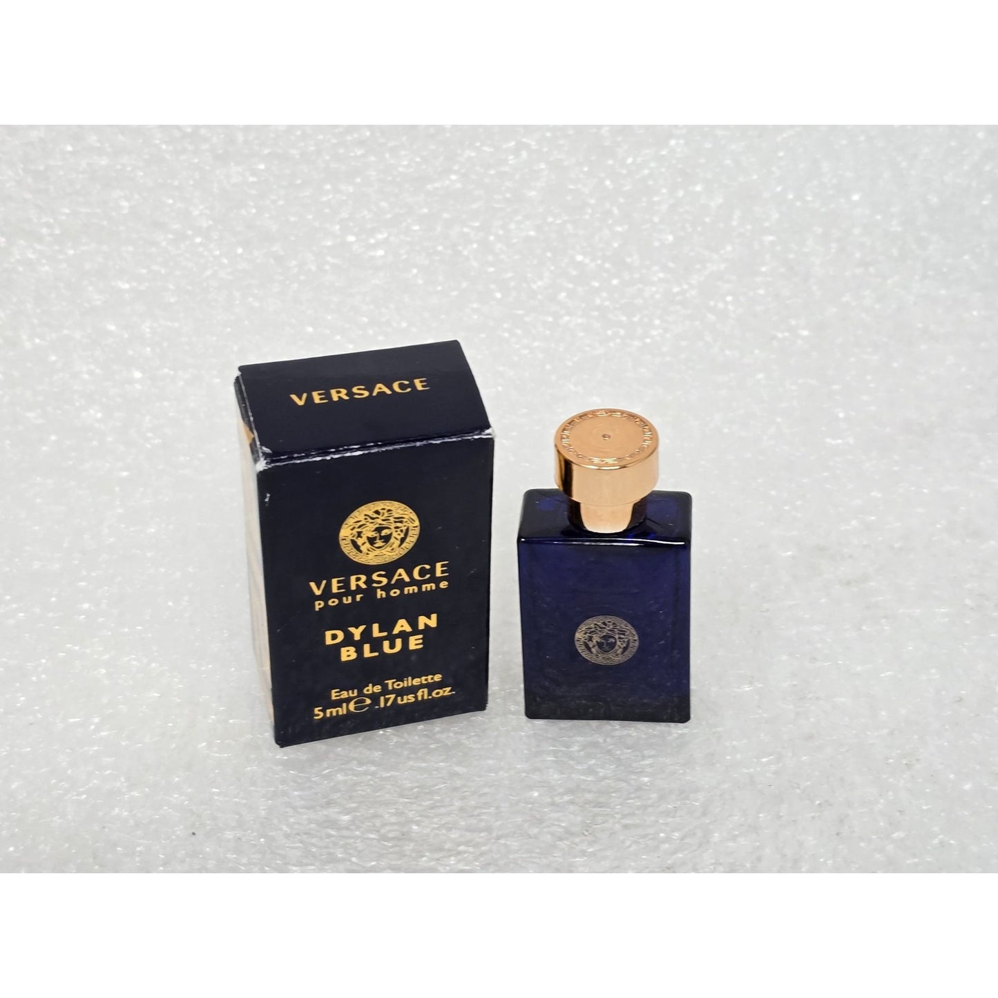 Versace Pour Homme Dylan Blue Mini Eau De Toilette .17oz Travel Size Fragrance