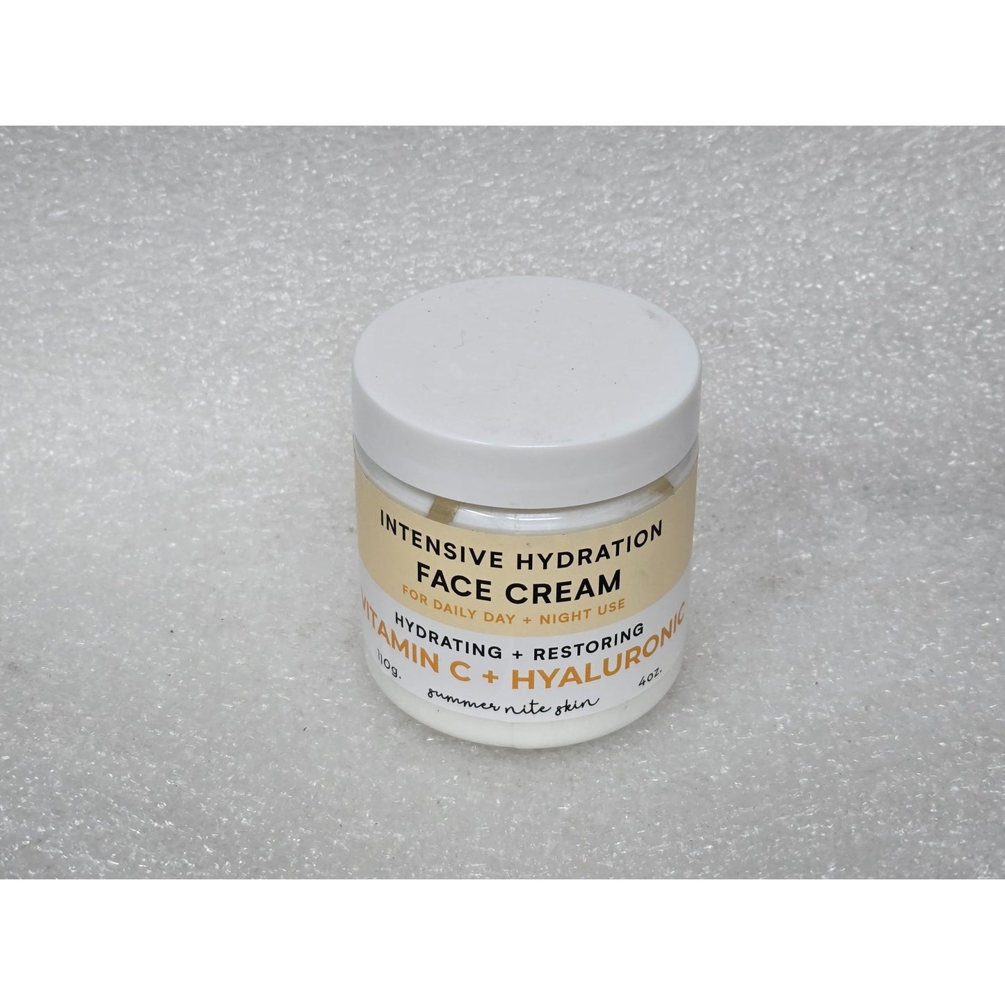 Home & Body Co Intensive Hydration Face Cream Vitamin C & Hyaluronic Acid 4 oz
