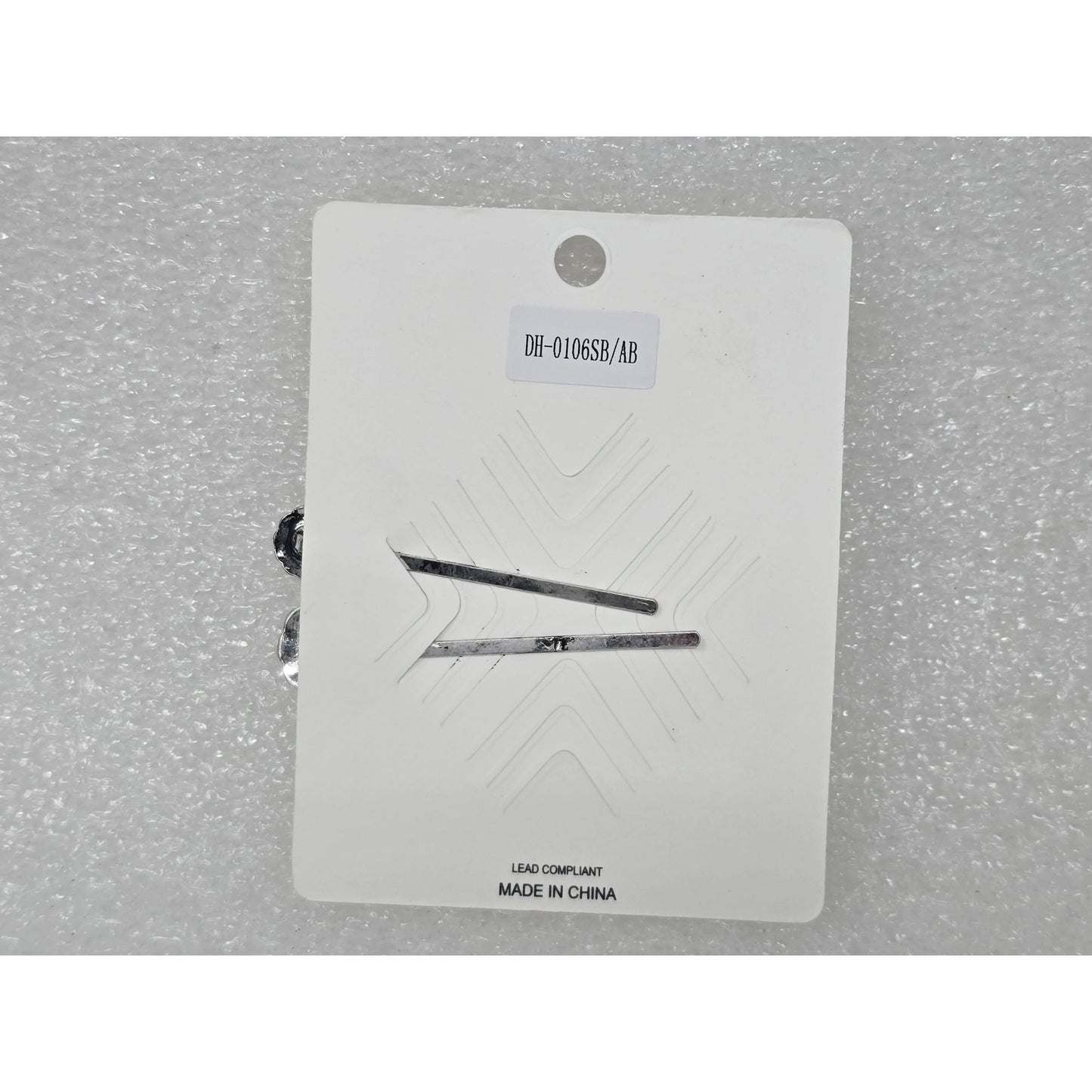 South Western Style Silver Tone Hair Clips Pins