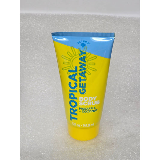 Tropical Getaway Pineapple + Coconut Body Scrub 5 Oz By Bolero Beverly Hills