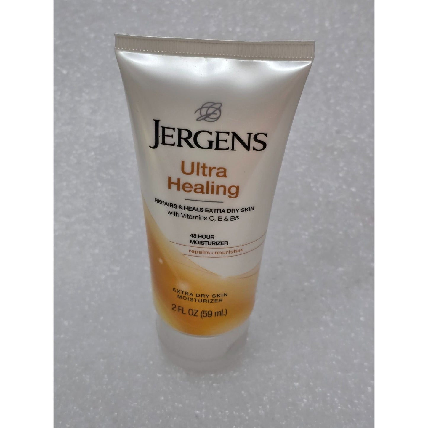 Jergens Ultra Healing Moisturizer 2 oz Vitamins C E & B5 Repairs Extra Dry Skin