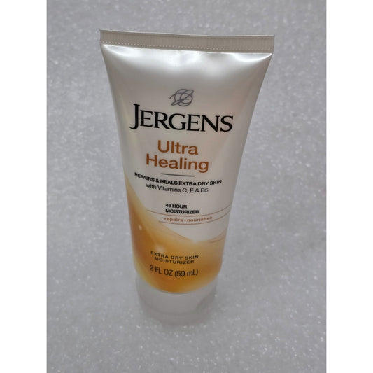 Jergens Ultra Healing Moisturizer 2 oz Vitamins C E & B5 Repairs Extra Dry Skin