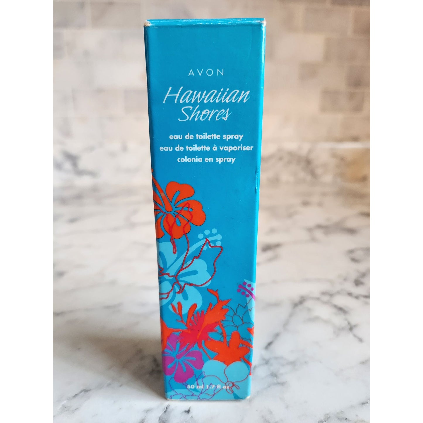 Avon Hawaiian Shores Eau De Toilette Perfume Spray 50ml / 1.7 Fl Oz Fragrance