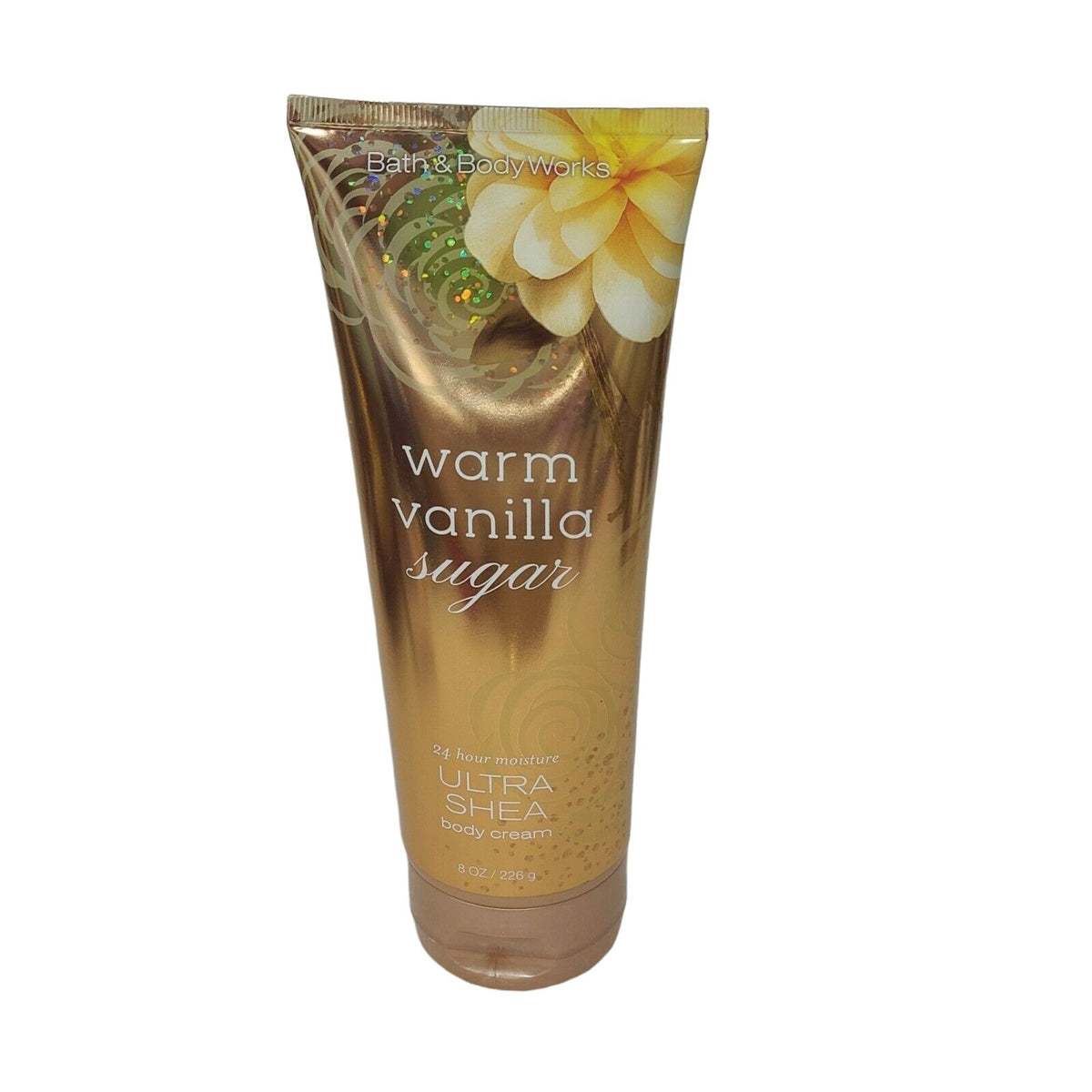 Bath & Body Works Warm Vanilla Sugar Ultra Shea Body Cream 24 Hour Moisture 8 oz
