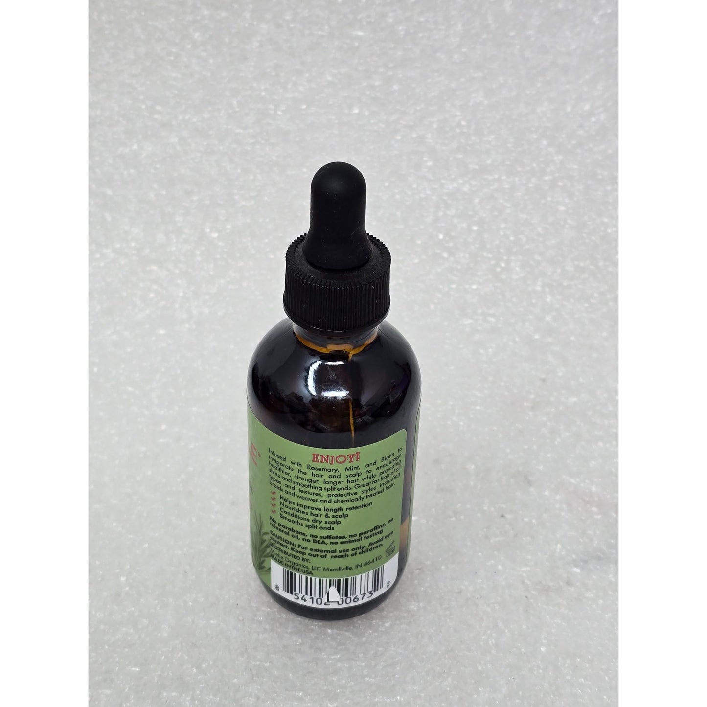 Mielle Rosemary Mint Scalp & Hair Strengthening Oil Infused For All Hair Types