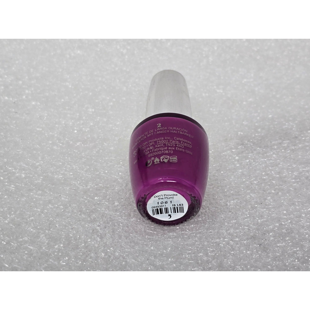 OPI Infinite Shine 2 Long-Wear Lacquer Don't Provoke The Plum Nail Polish Purple