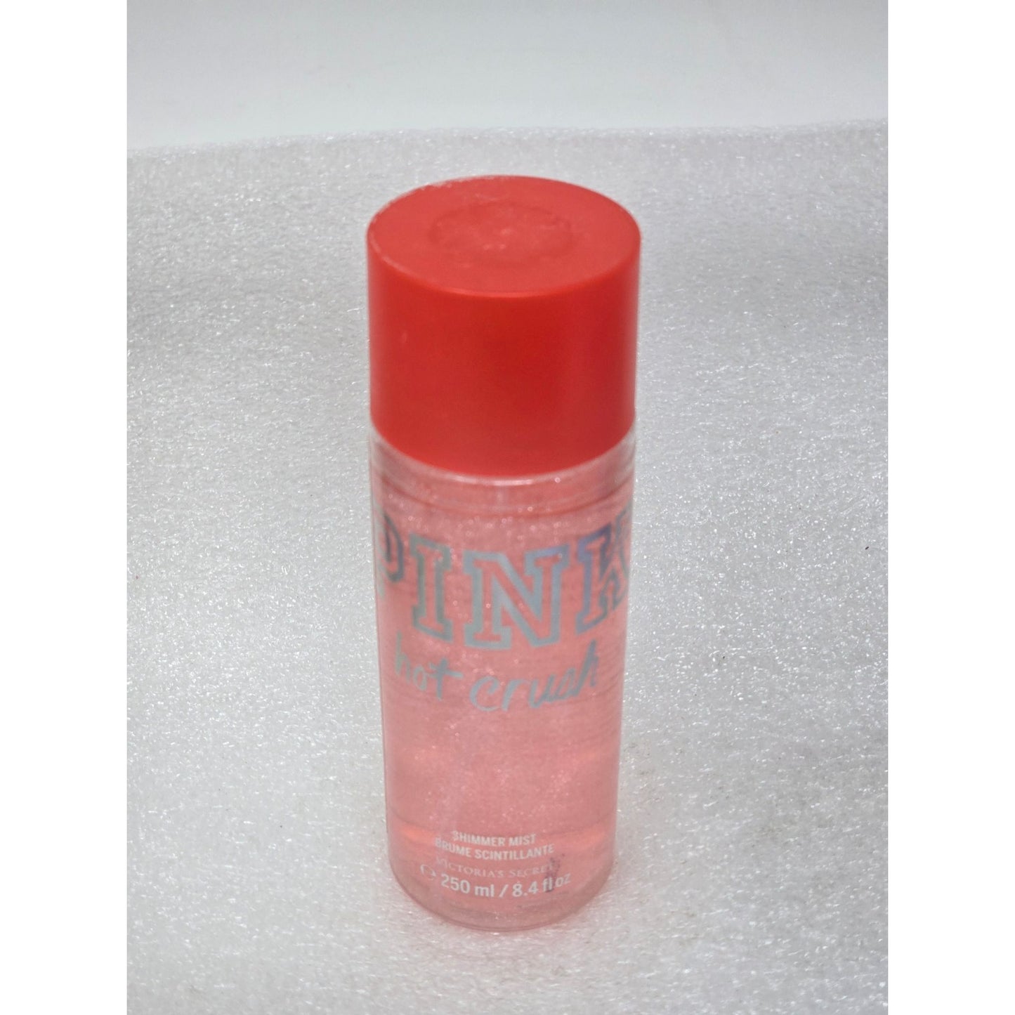 Victoria's Secret Pink Hot Crush Shimmer Mist Jasmine & Warm Caramel Fragrance
