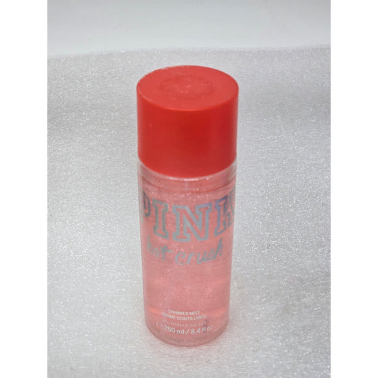 Victoria's Secret Pink Hot Crush Shimmer Mist Jasmine & Warm Caramel Fragrance