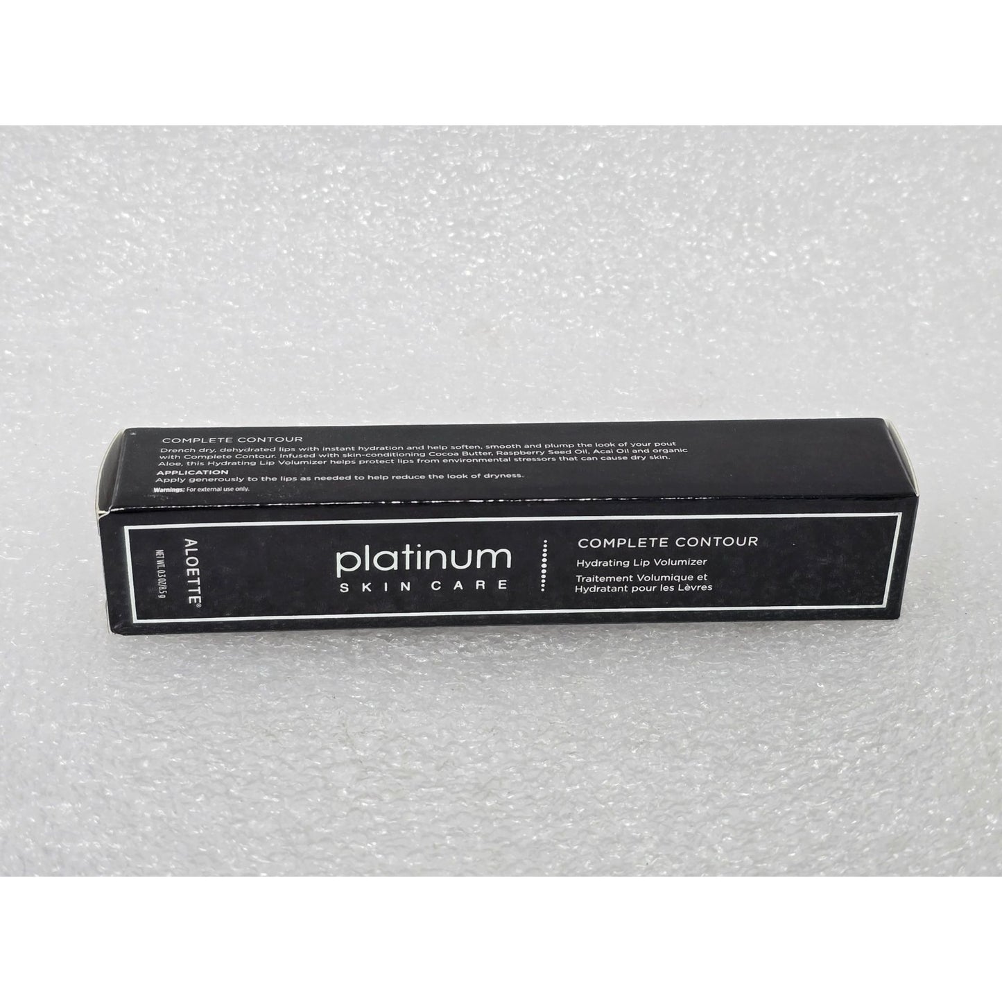 Aloette Platinum Skin Care Complete Contour Hydrating Lip Volumizer 0.5 Oz
