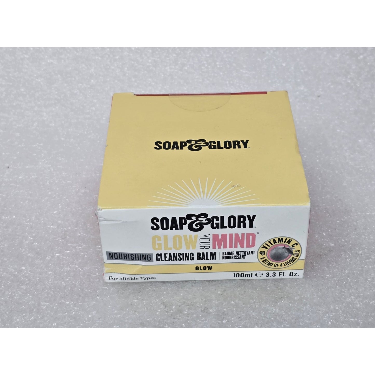Soap & Glory Glow Your Mind Nourishing Cleansing Balm Vitamin C All Skin Types