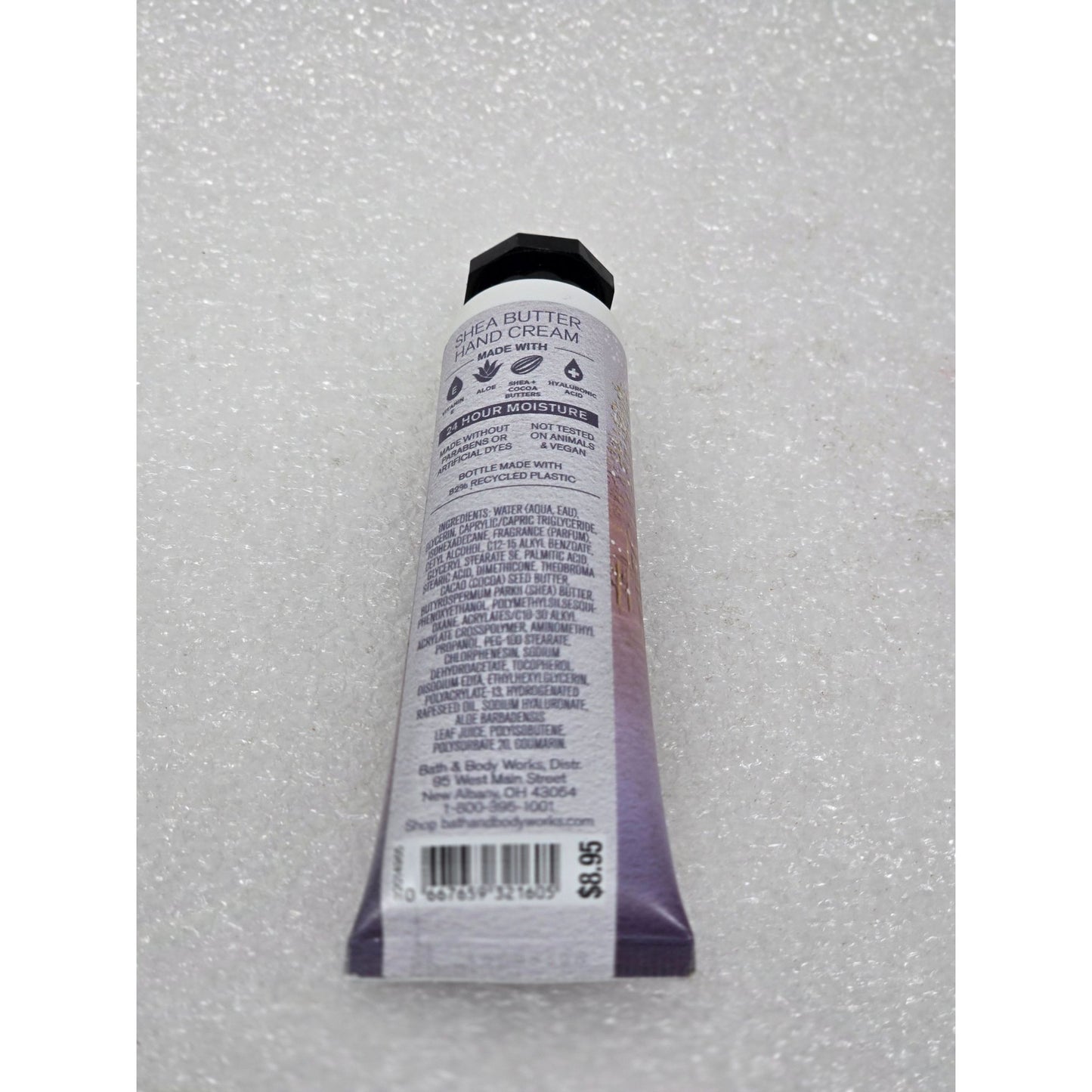 Bath & Body Works Snowflakes & Cashmere 1 FL OZ Shea Butter Hand Cream