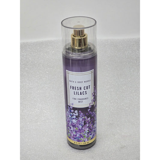 Bath & Body Works Fresh Cut Lilacs Fine Fragrance Mist 8 Oz Purple Floral Scent