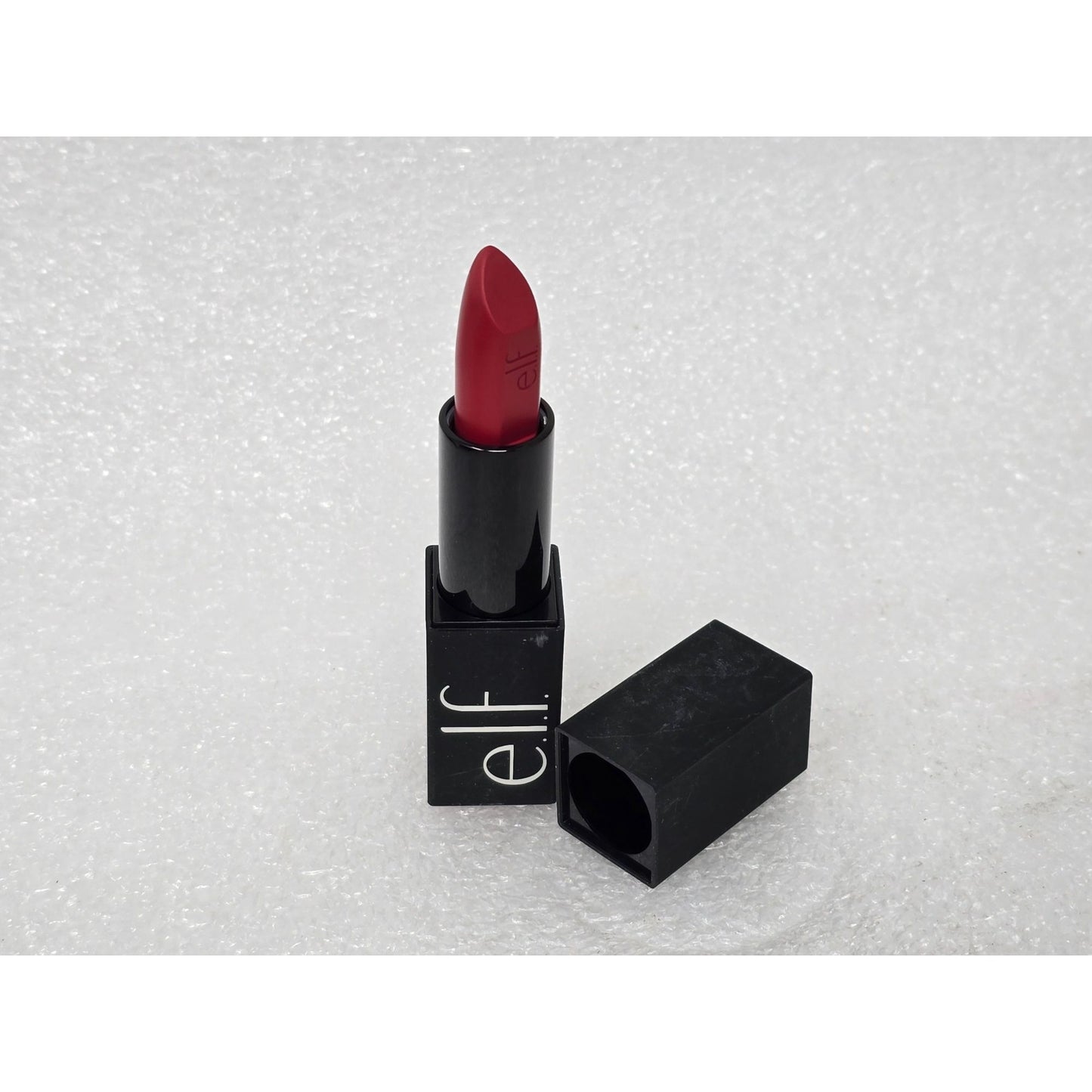 e.l.f. No Regrets Moisturizing Lipstick In Classic Red Shade 81789