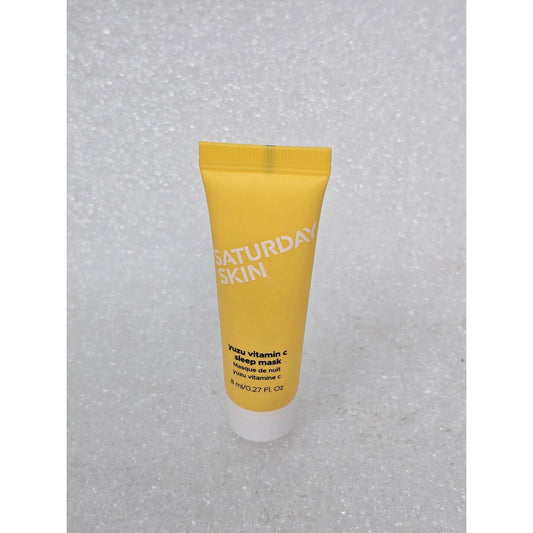 Saturday Skin Yuzu Vitamin C Sleep Mask 8ml Travel Size