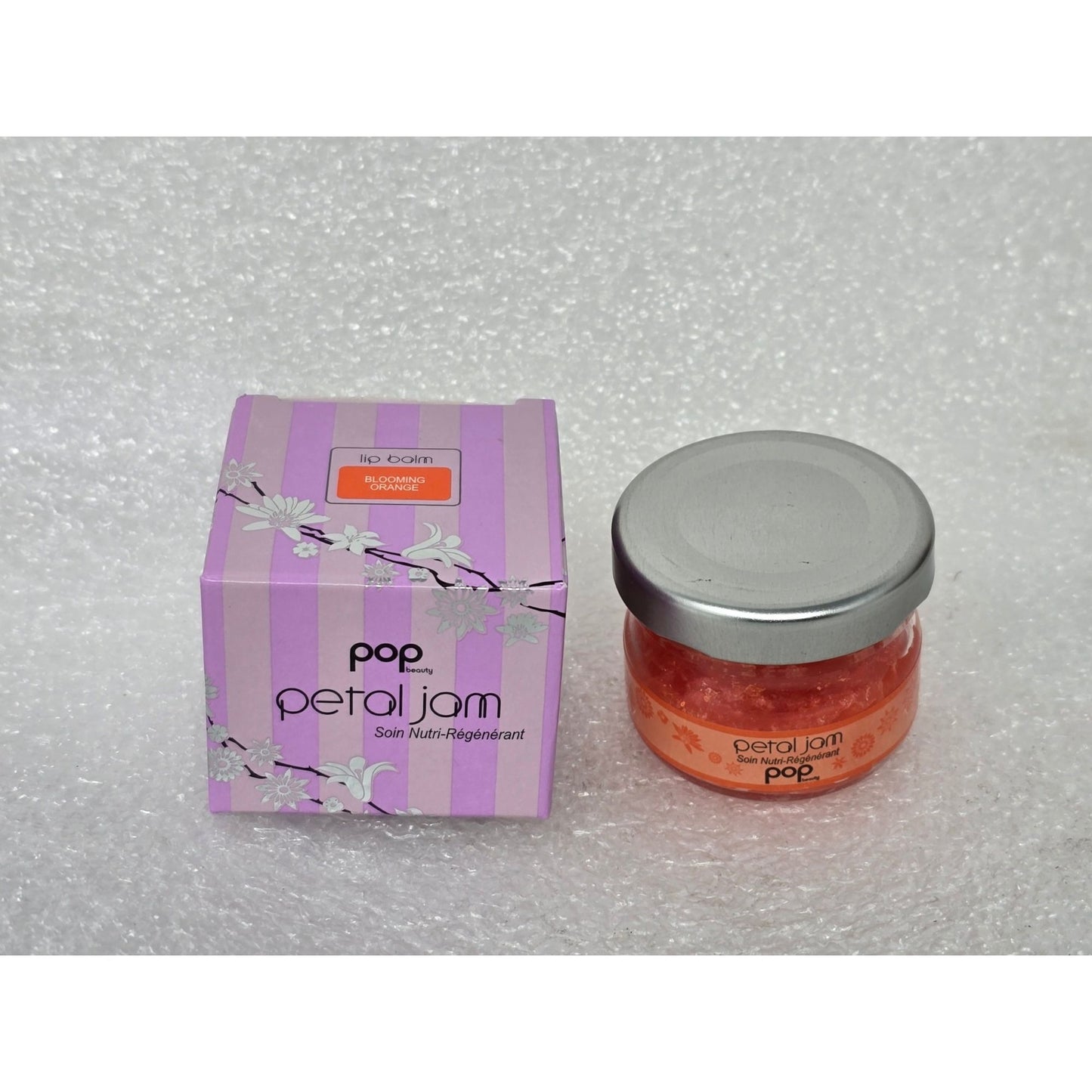Pop Beauty Petal Jam Lip Balm Blooming Orange 17g Hydrating Avocado & Jojoba Oil