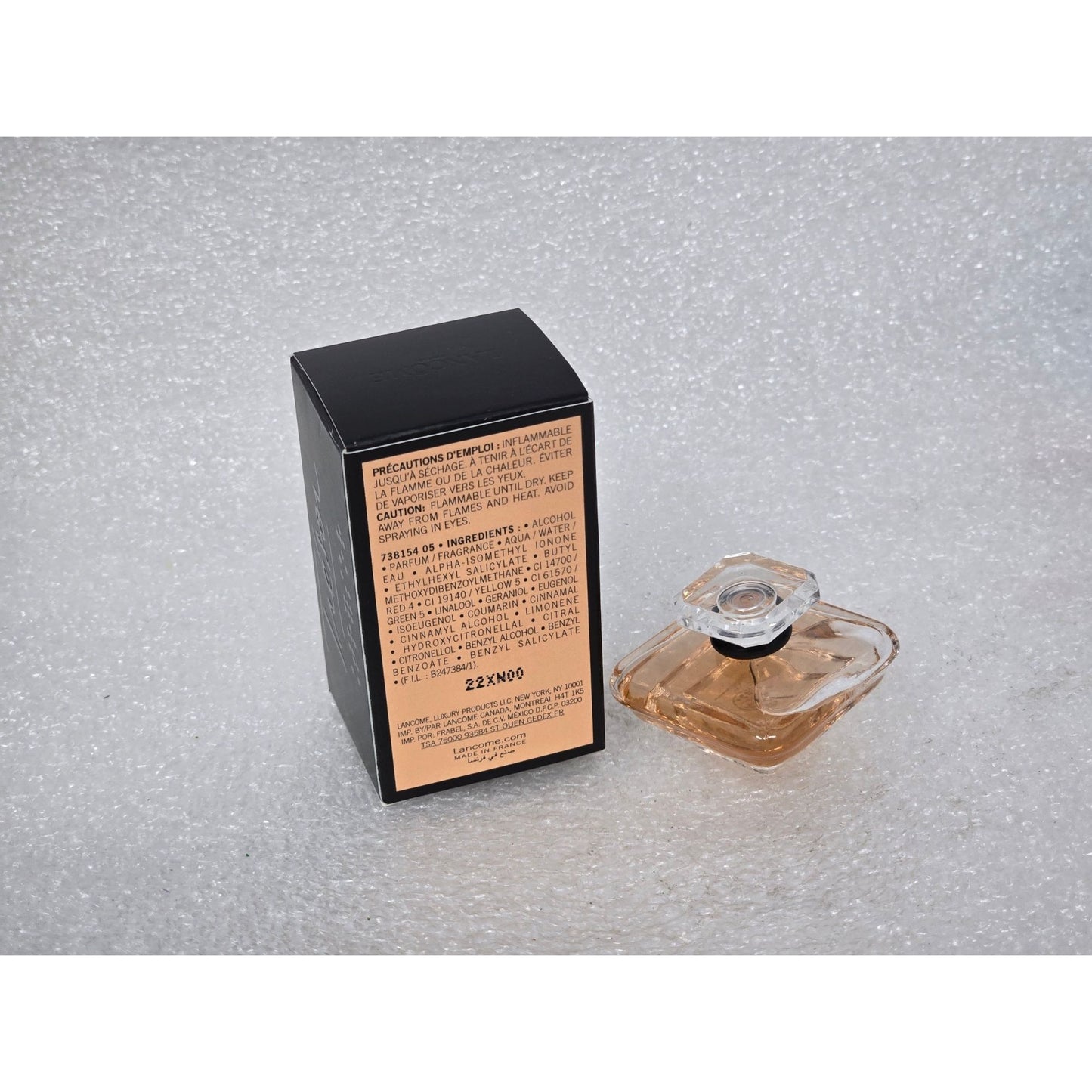 Lancôme Trésor L'Eau De Parfum 0.25 Fl Oz Mini Perfume Bottle With Box
