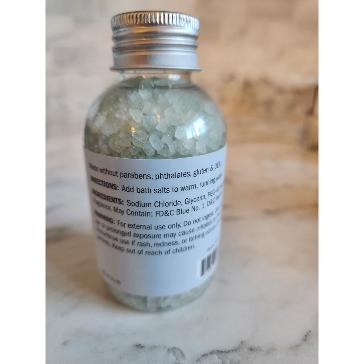 Sweet & Shimmer Frosted Coconut Bath Salts 6 Oz