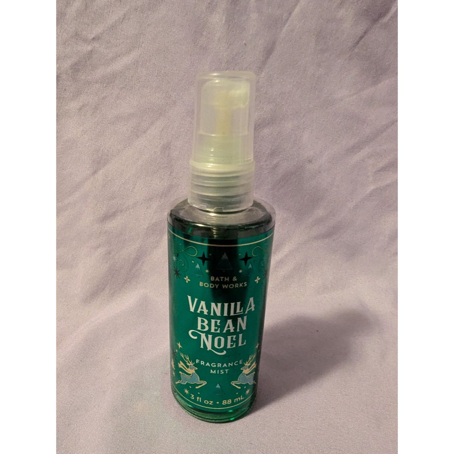 Bath & Body Works Vanilla Bean Noel Fragrance Mist 3 Fl Oz / 88 mL