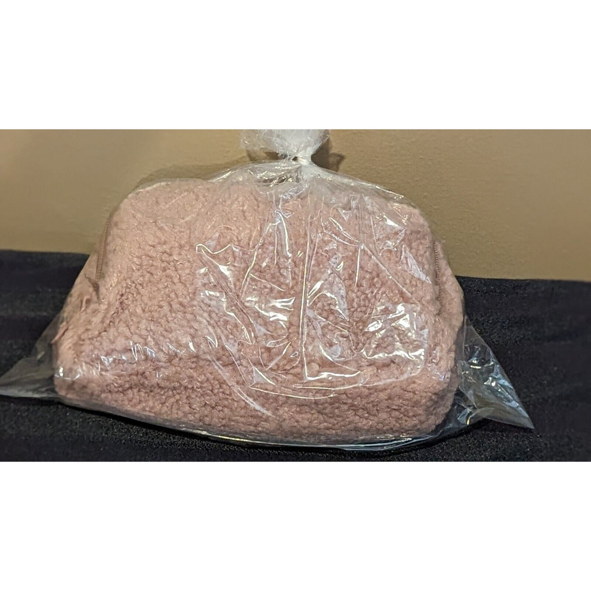 ULTA Beauty Sherpa Fleece Fanny Pack Belt Bag Pouch Pink