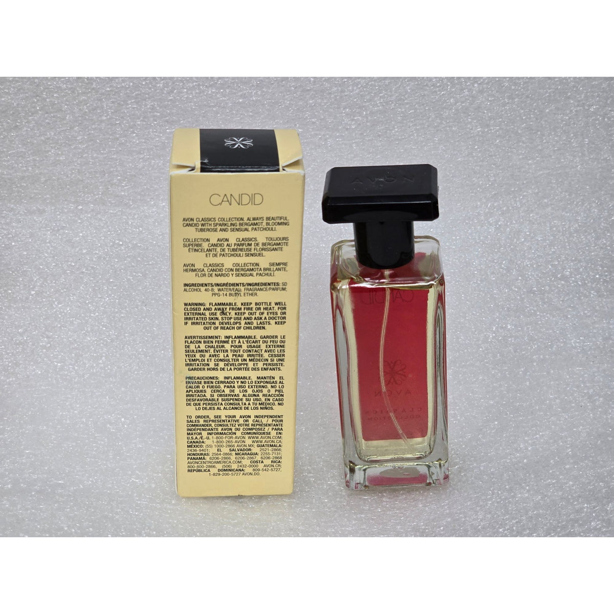 Avon Candid Cologne Perfume Spray 1.7 Oz Women's Fragrance Classic Collection