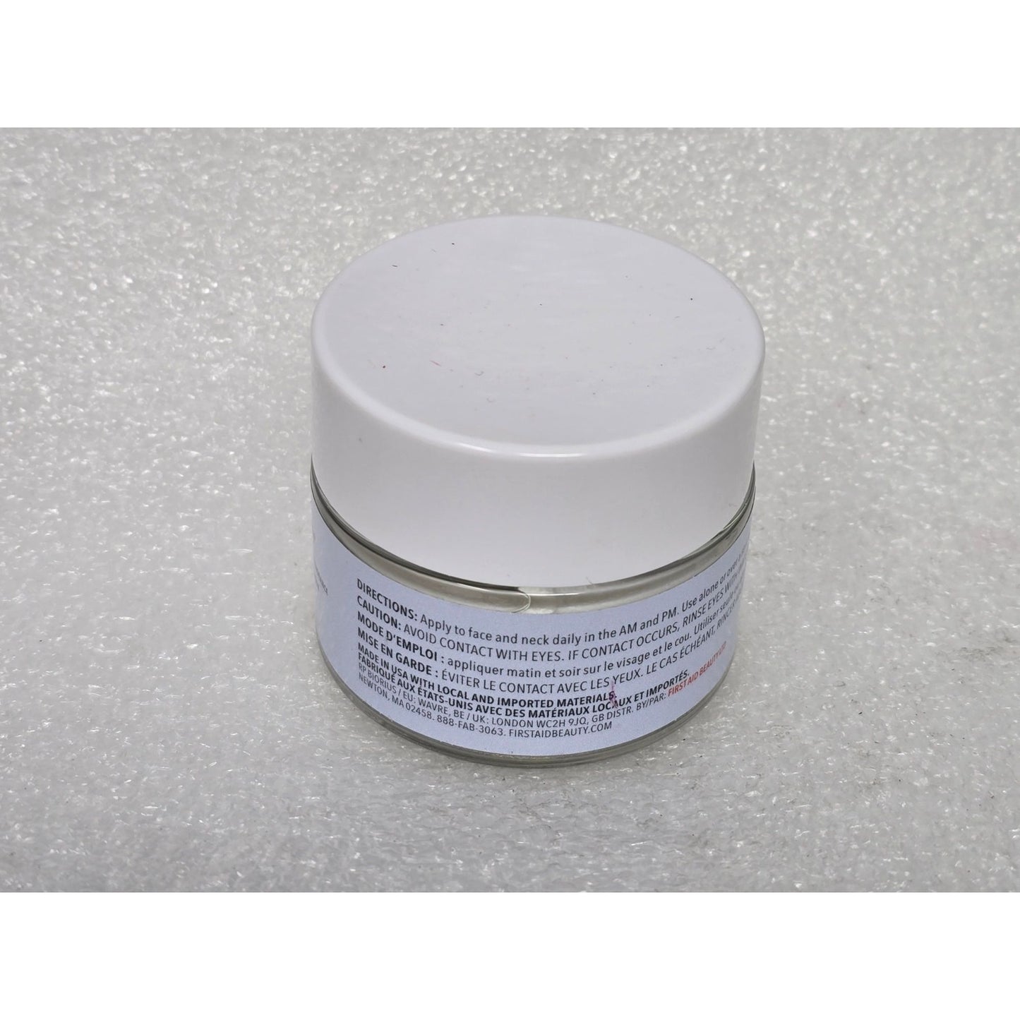 First Aid Beauty Peptide Firming Cream Safe For Sensitive Skin 1.7 Fl Oz