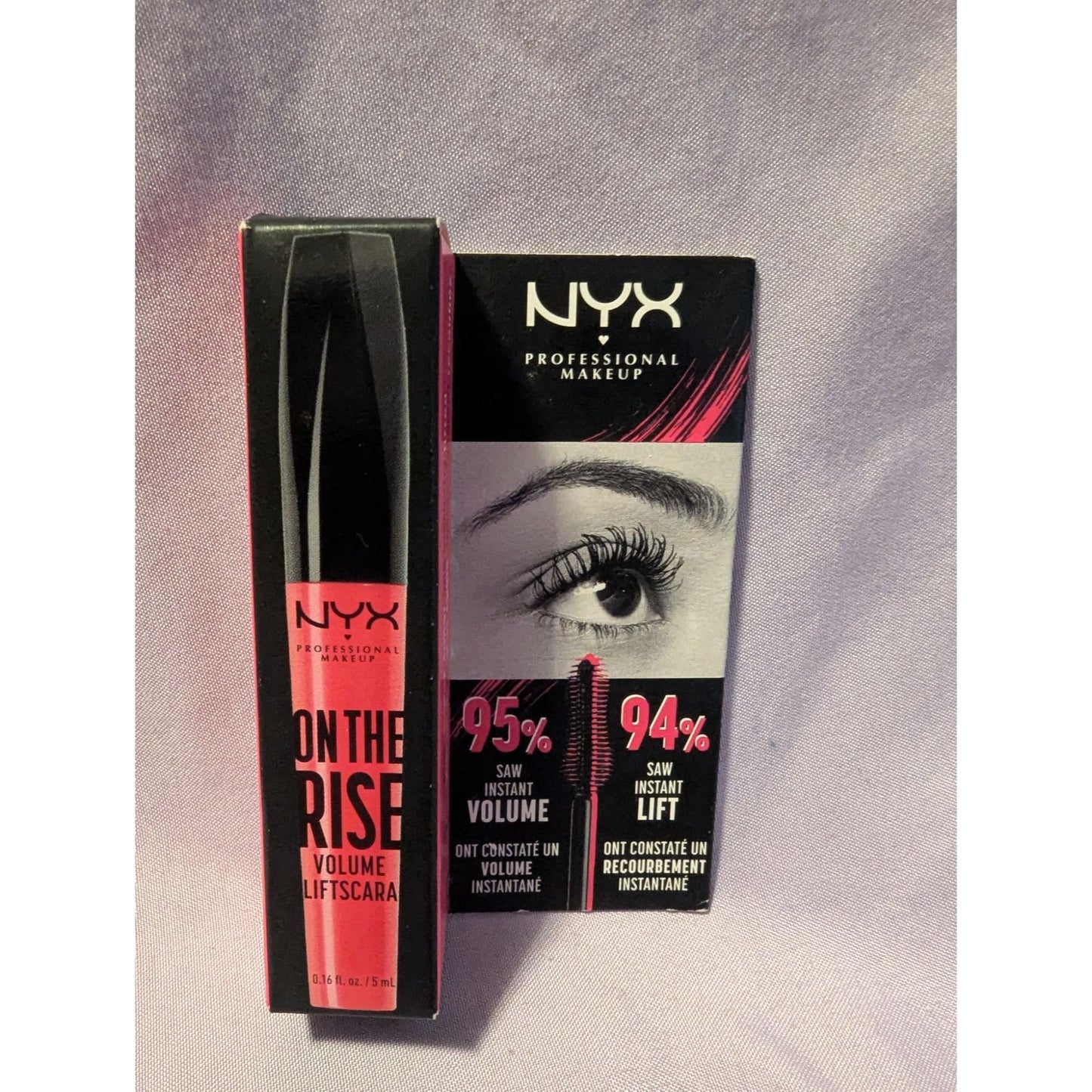 Nyx Professional On The Rise Volume Lift Mascara 0.16 Fl Oz
