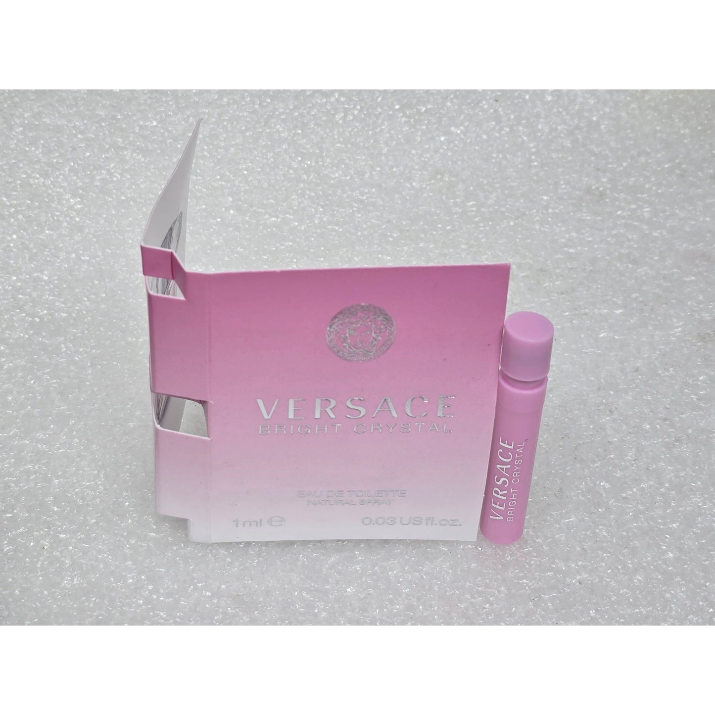 Versace Bright Crystal Eau De Toilette Perfume Sample Spray Natural Fragrance