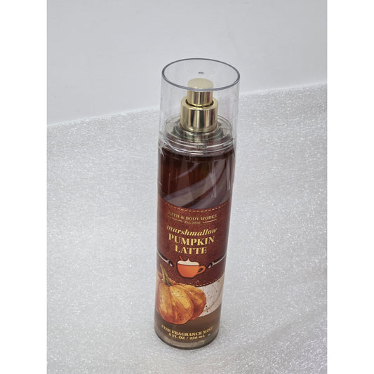 Bath & Body Works Marshmallow Pumpkin Latte Fine Fragrance Mist 8 Oz Fall Scent