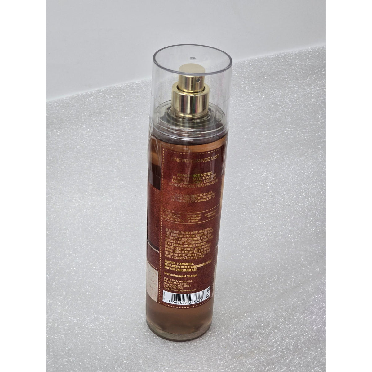 Bath & Body Works Marshmallow Pumpkin Latte Fine Fragrance Mist 8 Oz Fall Scent