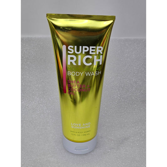 Bath & Body Works Love & Sunshine Super Rich Moisturizing Body Wash Shea Butter