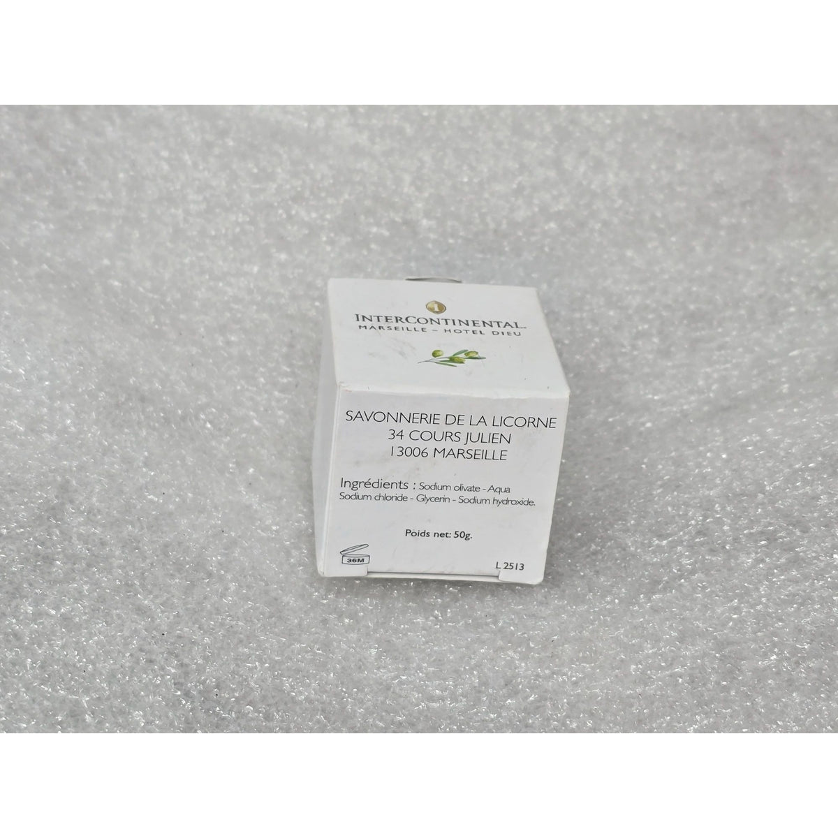 InterContinental Marseille Hotel Dieu Savon De La Licorne Olive Oil Soap 50 g