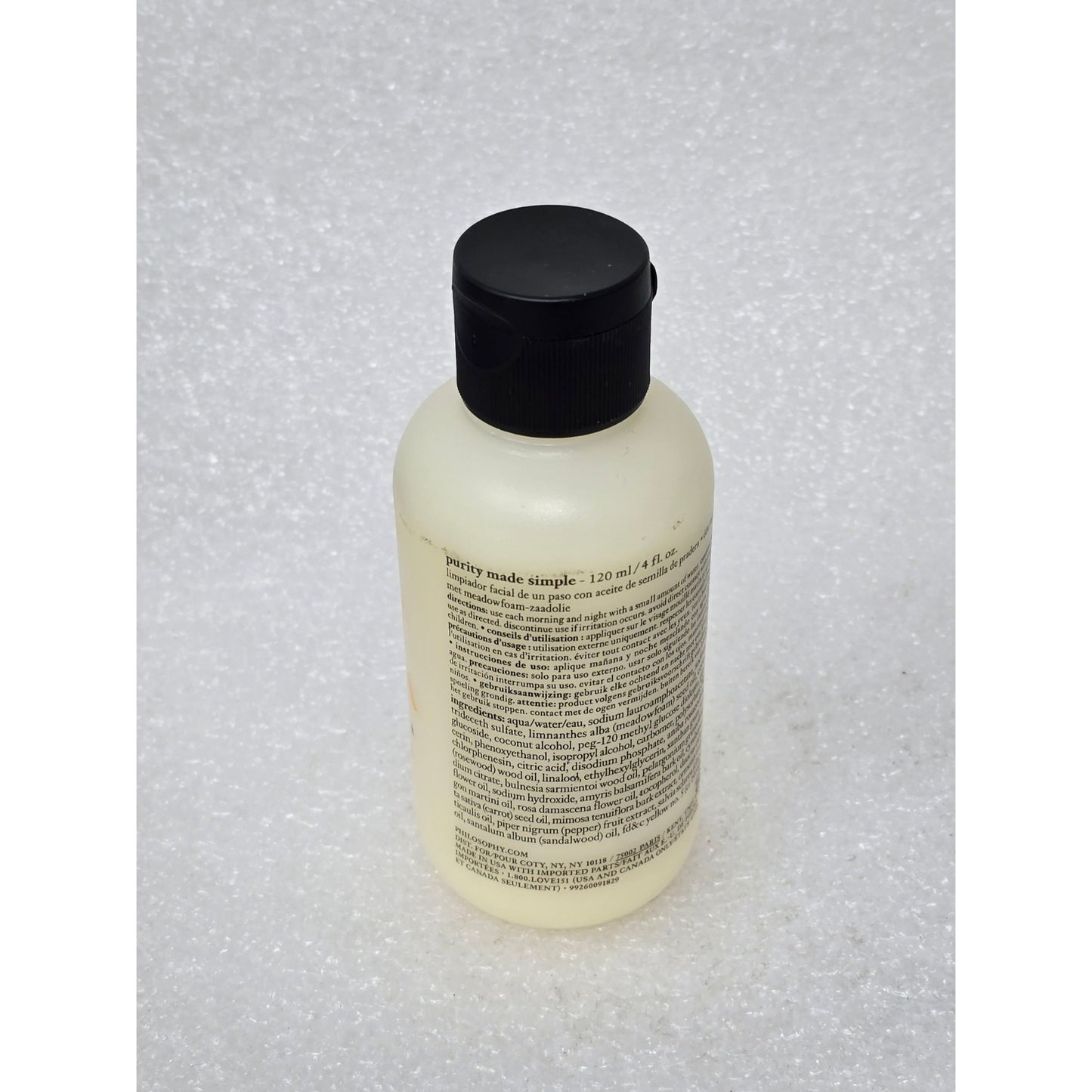 Philosophy Purity Made Simple One-Step Facial Cleanser 120ml / 4 fl oz