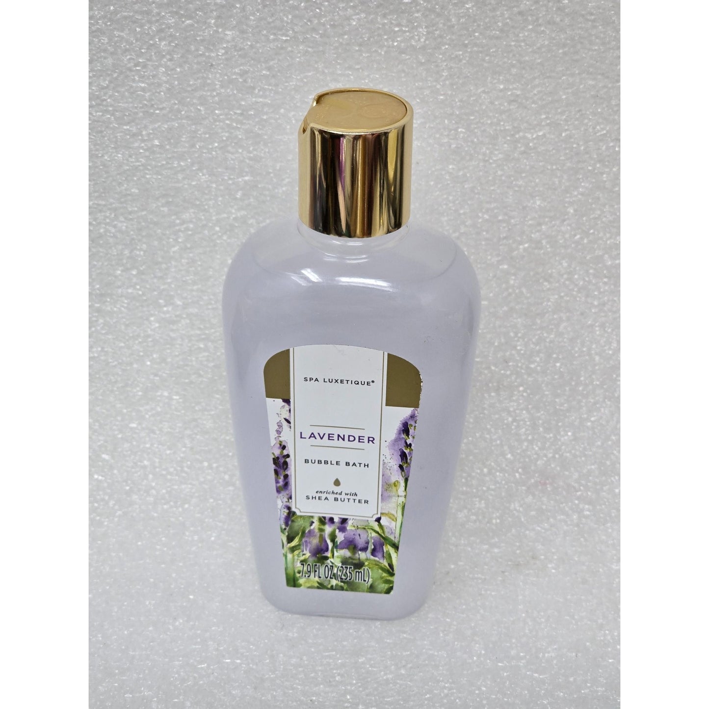 Spa Luxetique Lavender Bubble Bath With Shea Butter 7.9 Oz