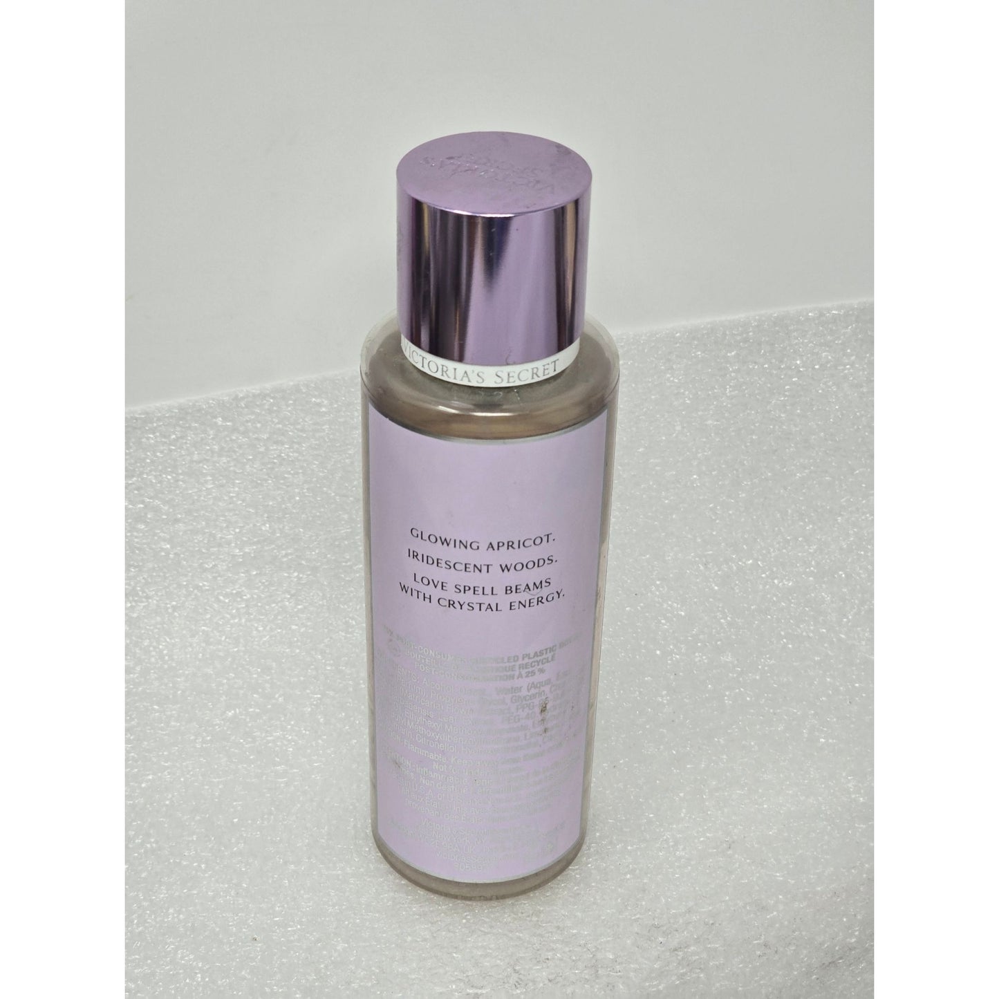 Victoria's Secret Love Spell Crystal Fragrance Mist Apricot & Iridescent Woods