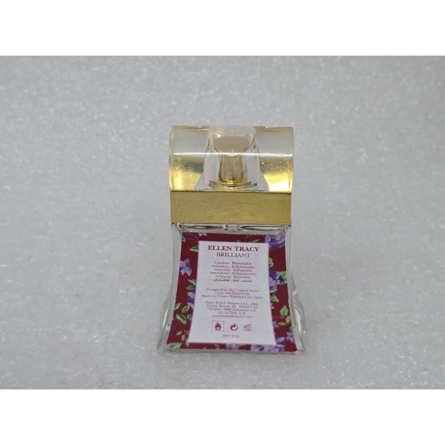 Ellen Tracy Brilliant Eau De Parfum Spray 1 Oz Floral Scent Women's Fragrance
