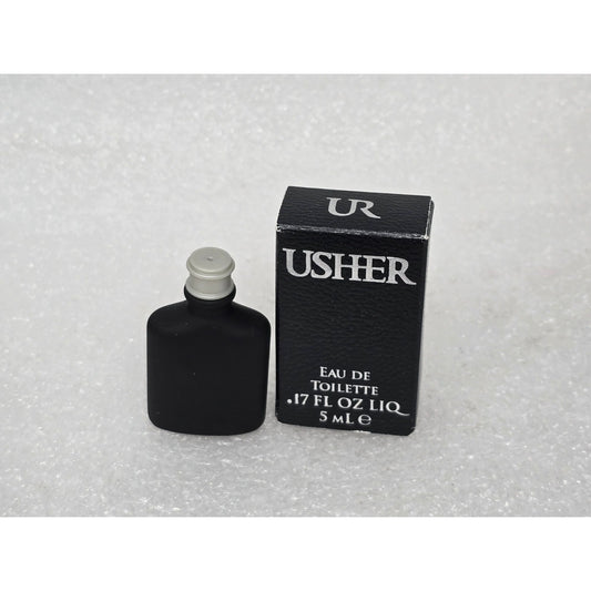 Usher Mens Eau De Toilette Mini Cologne Spray 0.17 Fl Oz New In Box