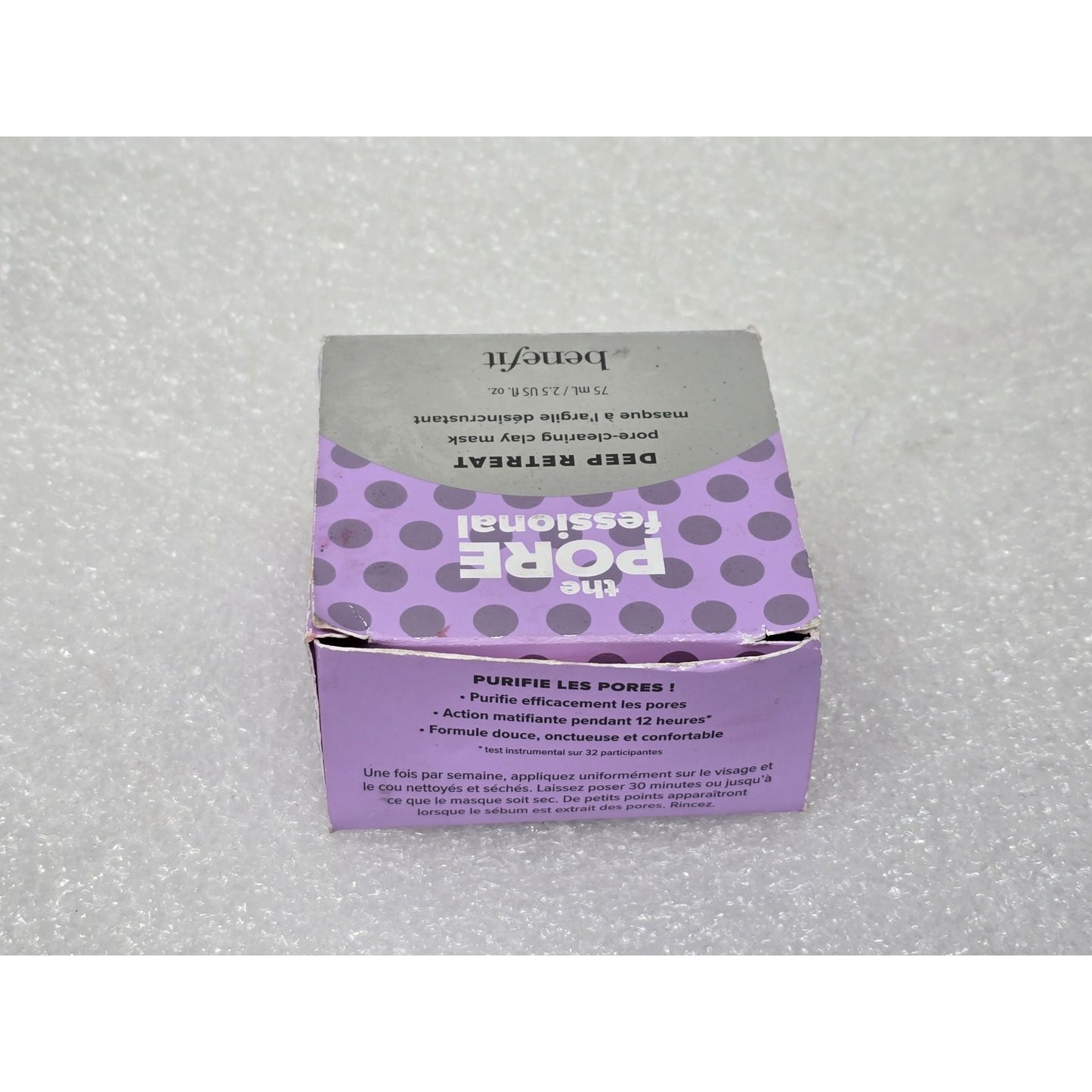 Benefit The POREfessional Deep Retreat Pore Clearing Clay Mask 75mL 2.5 oz