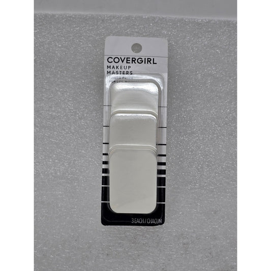 Covergirl Makeup Masters Sponge Puffs 3 Pack for Foundation Application