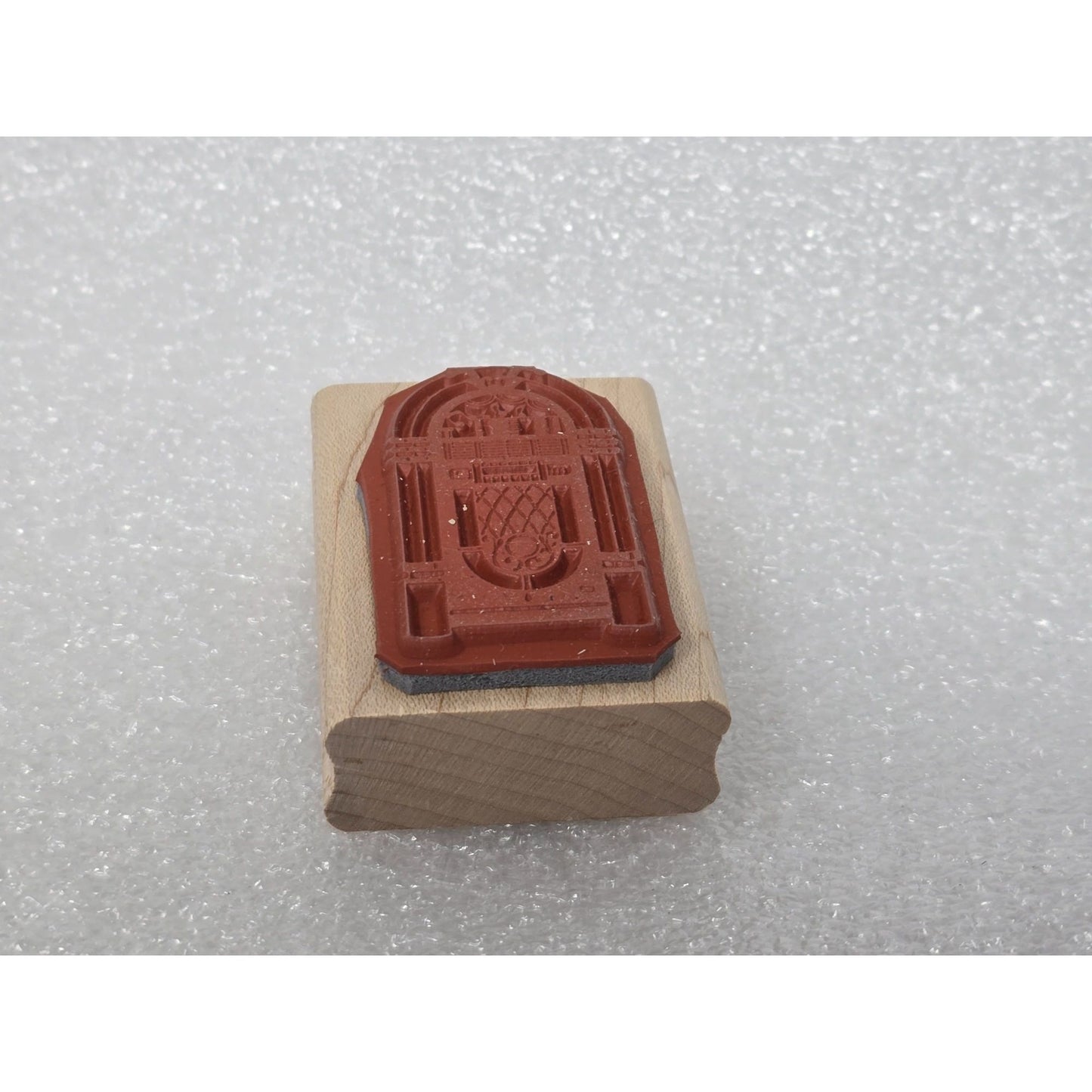 Jukebox Rubber Stamp Wood Block Stamp Stampin Up!