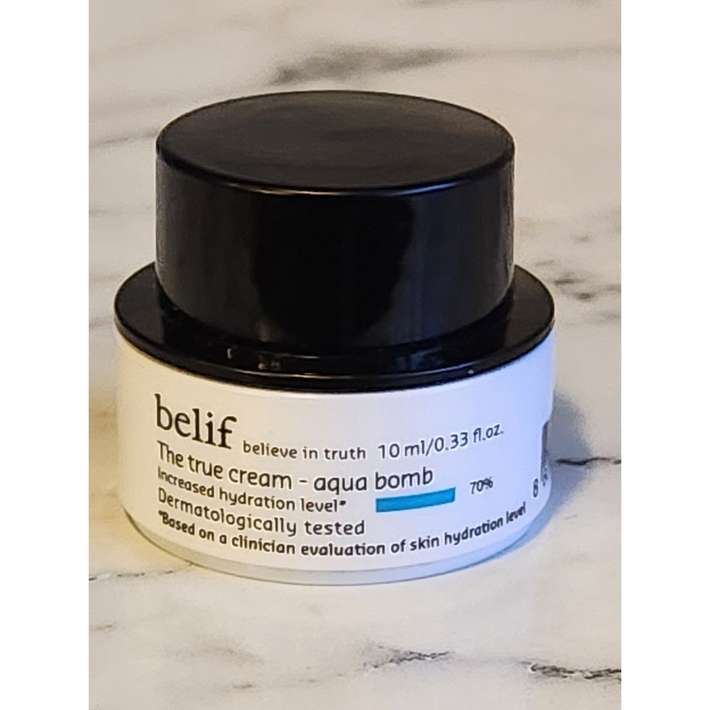 Belif Aqua Bomb Hydrating Cream 10ml Dermatologically Tested Travel Size
